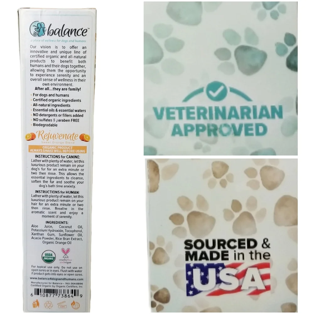BALANCE BOTANICAL HAIR & FUR SHAMPOO BUNDLE